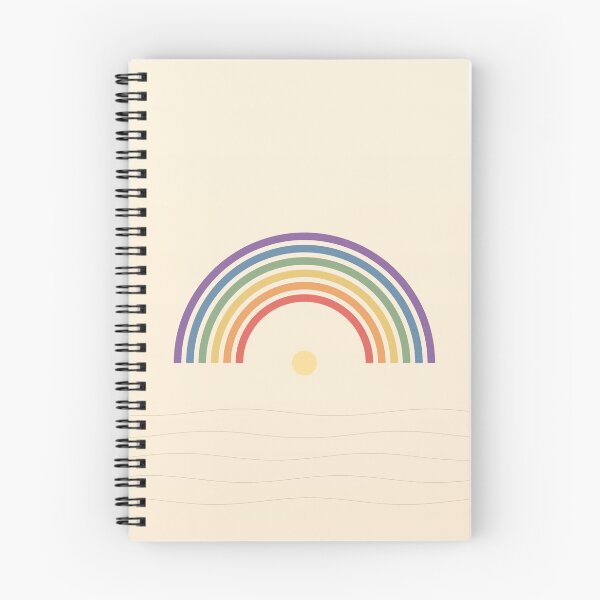 Item preview, Retro Rainbow Sunset - 70s Boho Wall Art designed and sold by Pamazing.
