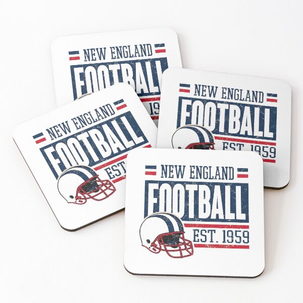 Item preview, New England Football Est 1959 Retro Helmet designed and sold by AlejandreEd.