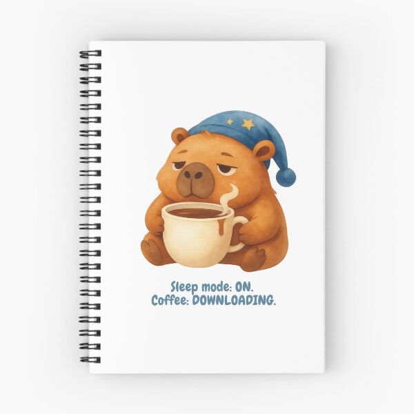 Artikelvorschau, Gemütlicher Sleepy Capybara Coffee Club entworfen und verkauft von SimplyDraftShop.