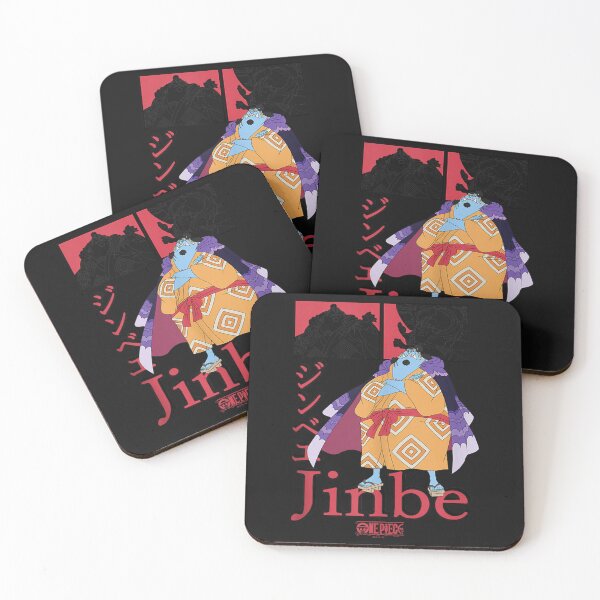 Item preview, 0ne Plece Anime Jinbe Collage with Kanji designed and sold by KoreyChelsi.