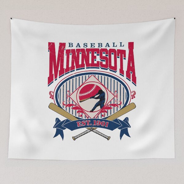 Item preview, Minnesota Baseball Retro Graphic designed and sold by JenniferM94581.