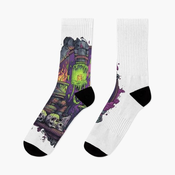 Item preview, Zombie Hound Laboratory Graphic Art – Toxic Green Mad Science Design designed and sold by TOCOCLAWS.