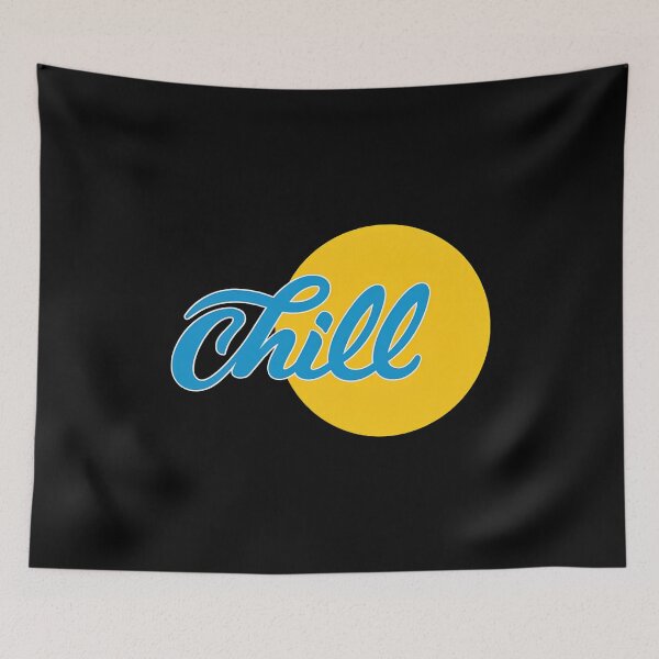 Item preview, Chills Yellow Sun Script  designed and sold by PenguinBluestar.