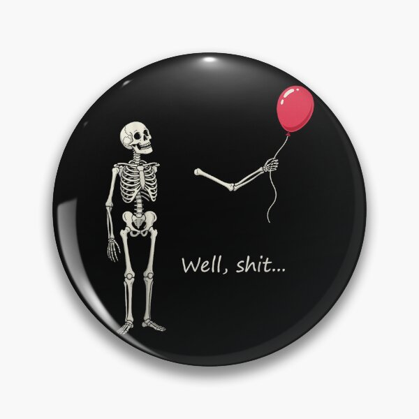 Item preview, Skeleton Lost Balloon Retro Funny Saying Halloween  designed and sold by jackelmbradyt.