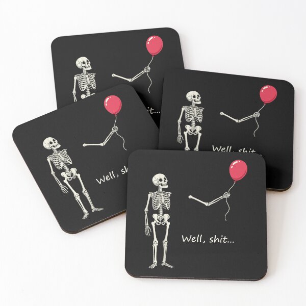Item preview, Skeleton Lost Balloon Retro Funny Saying Halloween  designed and sold by jackelmbradyt.