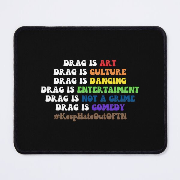 Item preview, Drag Is Art Drag Is Culture Drag Is Not A Crime Groovy Lgbt Pride designed and sold by vega-jumpz.