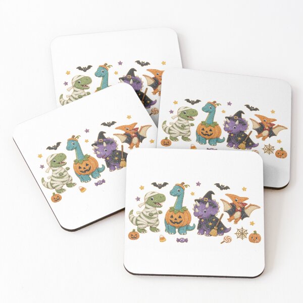 Item preview, Halloween Dinosaurs Embroidered Patch designed and sold by Nacho Average Designs.