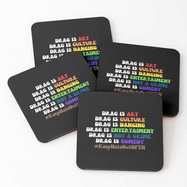 Item preview, Drag Is Art Drag Is Culture Drag Is Not A Crime Groovy Lgbt Pride designed and sold by vega-jumpz.