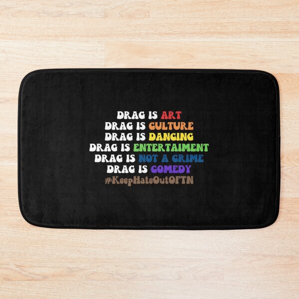 Item preview, Drag Is Art Drag Is Culture Drag Is Not A Crime Groovy Lgbt Pride designed and sold by vega-jumpz.