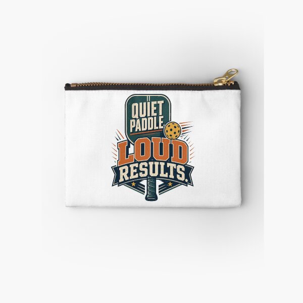 Item preview, Quiet Paddle Loud Results Pickleball Quote designed and sold by Colorful Designs.