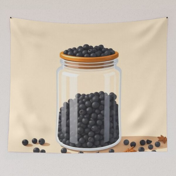 Item preview, Overflowing Jar of Pepper designed and sold by Uniqueartai.