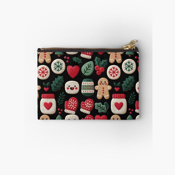 Item preview, Cute Christmas Gingerbread Cookies Pattern Art designed and sold by colorful-white.