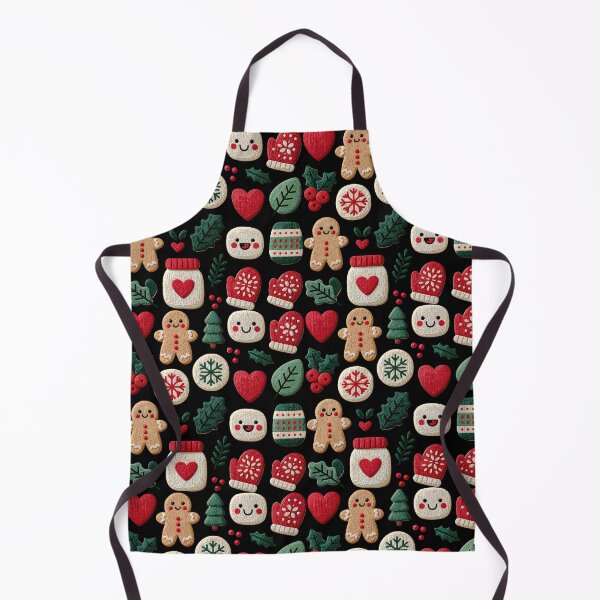 Item preview, Cute Christmas Gingerbread Cookies Pattern Art designed and sold by colorful-white.