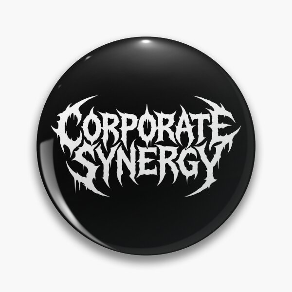 Item preview, Corporate Synergy Metal Band Logo (Clean) designed and sold by Do-Gooder Studio (fka CAM Design Services).