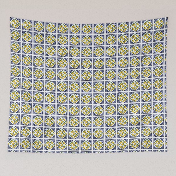 Item preview, Italian Lemon Tile — Amalfi Coast Mediterranean Art designed and sold by PixelBrujeria.