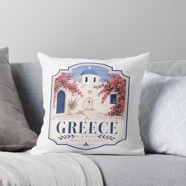 Item preview, Greece Travel Art  designed and sold by PamLeeDesign.