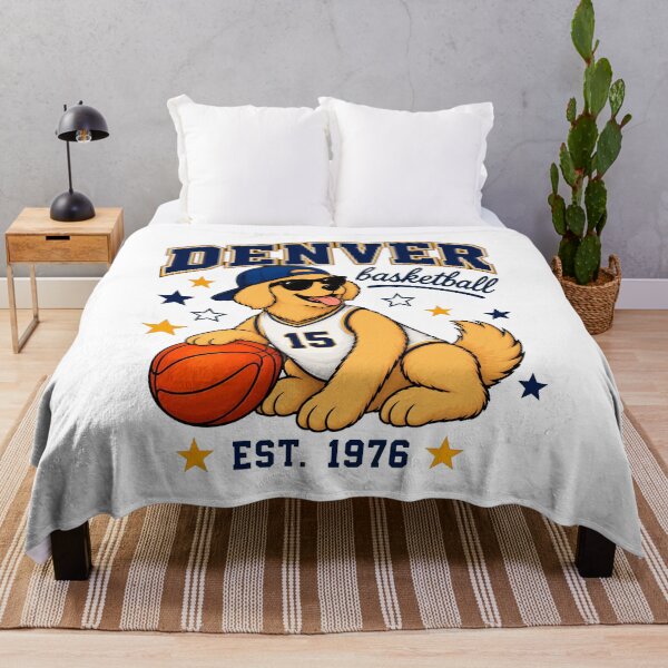 Item preview, Basketball Dog Retro 1976 Fan designed and sold by EvelettKus.