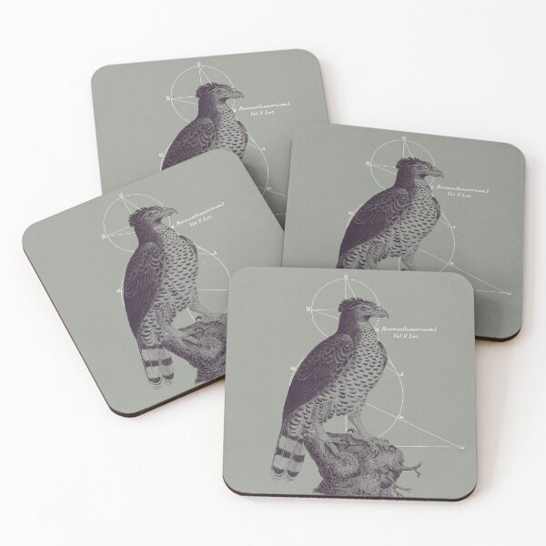 Item preview, Vintage Bird of Prey – Engraved Geometric Latin Art Design designed and sold by GraymanGraphic.