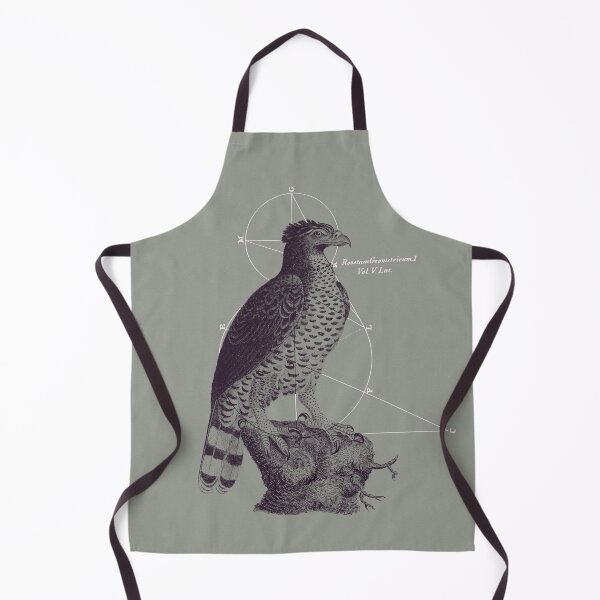Item preview, Vintage Bird of Prey – Engraved Geometric Latin Art Design designed and sold by GraymanGraphic.