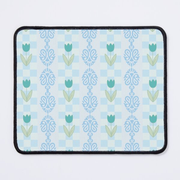 Item preview, Blue Damask Floral Seamless Stripe Pattern designed and sold by prapapon.