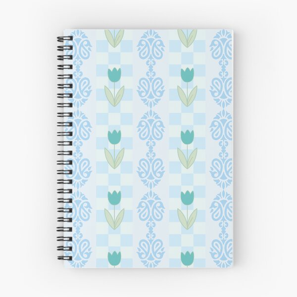 Item preview, Blue Damask Floral Seamless Stripe Pattern designed and sold by prapapon.
