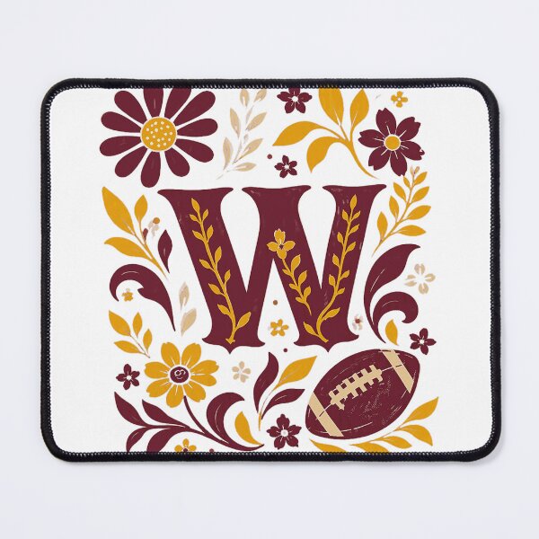 Item preview, Retro Floral Letter Football Fan Sweatshirt designed and sold by SamuelRow44384.