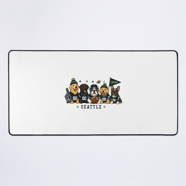 Item preview, Seattle Football Pup Fan Gear designed and sold by Ifeanyichukw.