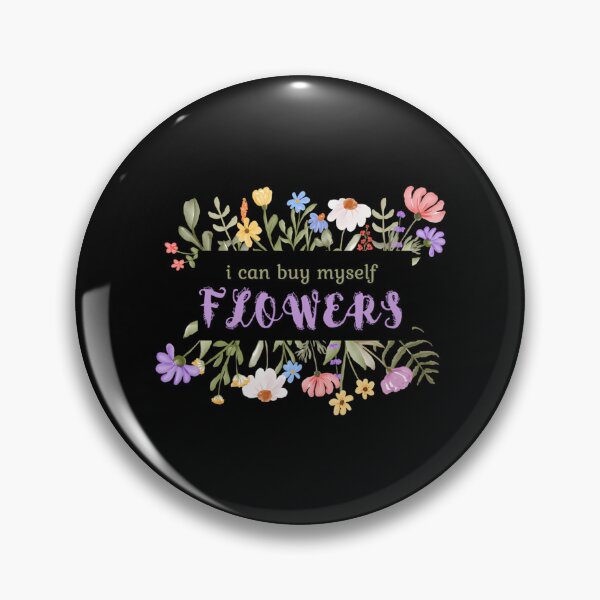 Item preview, I Can By Myself Flowers (Miley Cyrus - Flowers) designed and sold by jody-kuhlman.