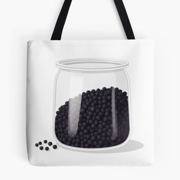 Item preview, Half Empty, Half Full Pepper Jar designed and sold by Uniqueartai.