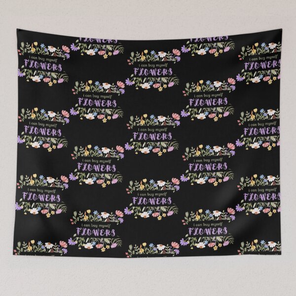 Item preview, I Can By Myself Flowers (Miley Cyrus - Flowers) designed and sold by jody-kuhlman.
