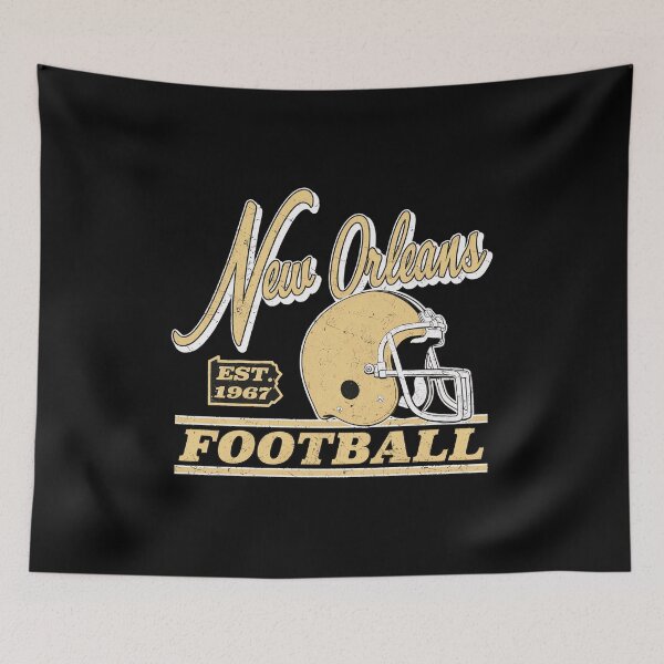 Item preview, New Orleans Football Vintage Helmet Retro EST designed and sold by AiralynnPlo.