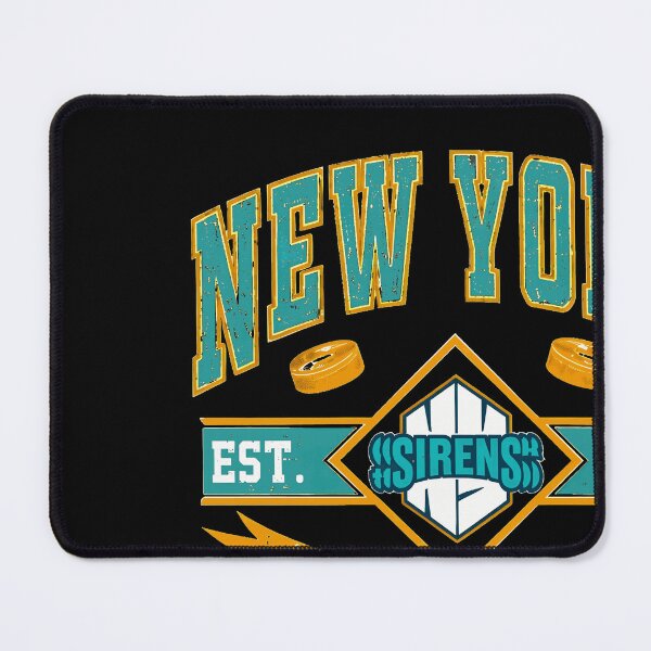 Item preview, New York Sirens Retro Vintage Athletic Shirt designed and sold by VictoriaR34360.