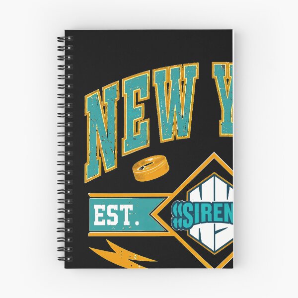 Item preview, New York Sirens Retro Vintage Athletic Shirt designed and sold by VictoriaR34360.