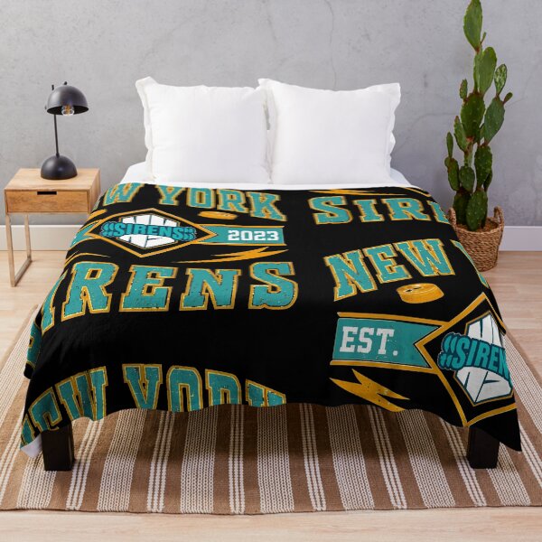 Item preview, New York Sirens Retro Vintage Athletic Shirt designed and sold by VictoriaR34360.