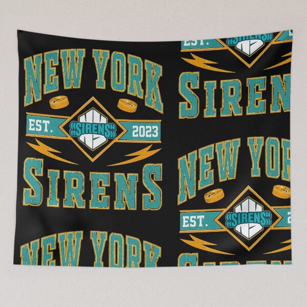 Item preview, Camiseta deportiva retro vintage de las New York Sirens designed and sold by VictoriaR34360.