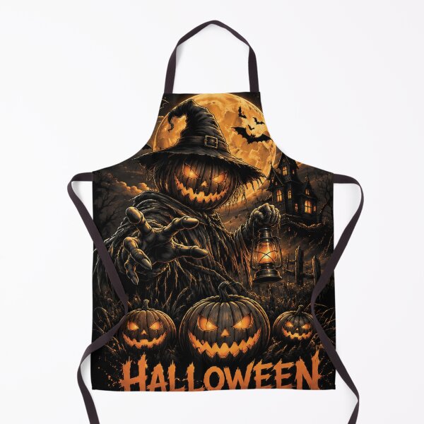 Item preview, Dark Halloween Jack O Lantern Scarecrow - Spooky Gothic Night designed and sold by GSJGROUP.