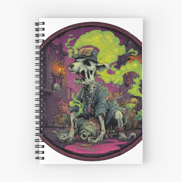 Item preview, Primary Tags: zombie, dog, hound, lab, science, toxic, green, horror, skulls, candle designed and sold by TOCOCLAWS.