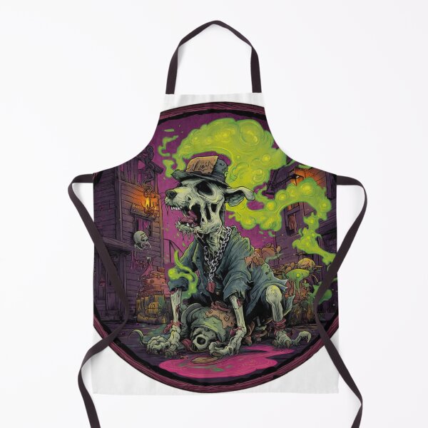 Item preview, Primary Tags: zombie, dog, hound, lab, science, toxic, green, horror, skulls, candle designed and sold by TOCOCLAWS.
