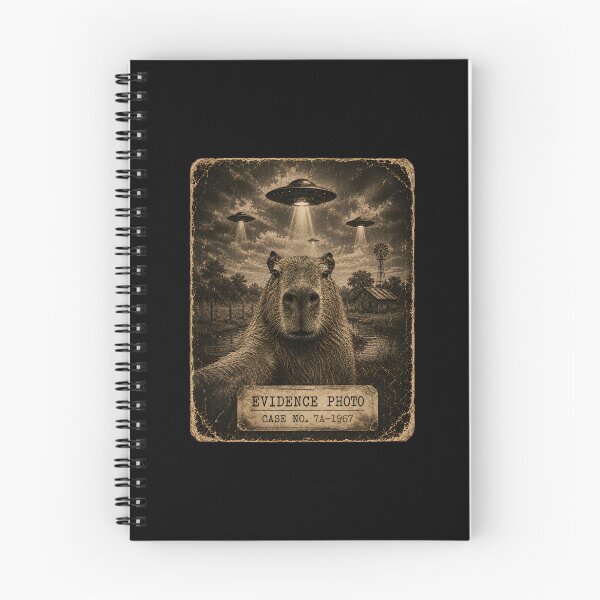 Item preview, Capybara Graphic Tee Alien UFO  designed and sold by Animavera.