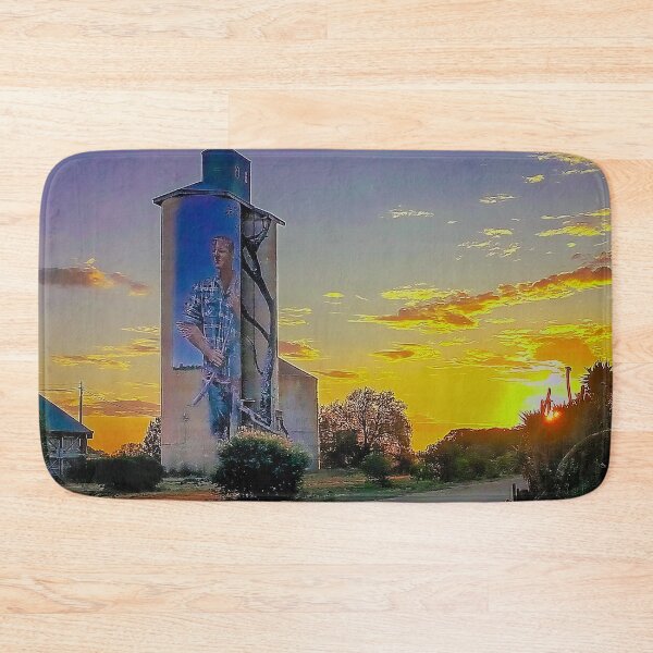 Item preview, Sunset at the Patchewollock Silos - Melbourne, Victoria, Australia designed and sold by Steven Jodoin.
