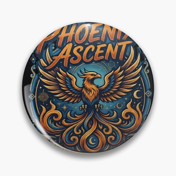 Item preview, Phoenix Ascent Celestial Firebird Logo designed and sold by TopOneSeller.