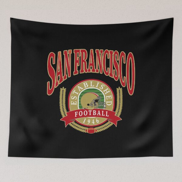 Item preview, Retro San Francisco Football designed and sold by IssamAlan.