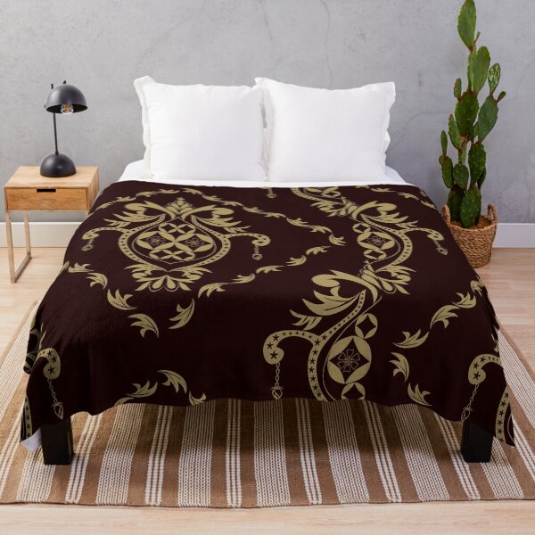 Item preview, Luxury Gold Vintage Damask Pattern designed and sold by ArtBySaMandala.