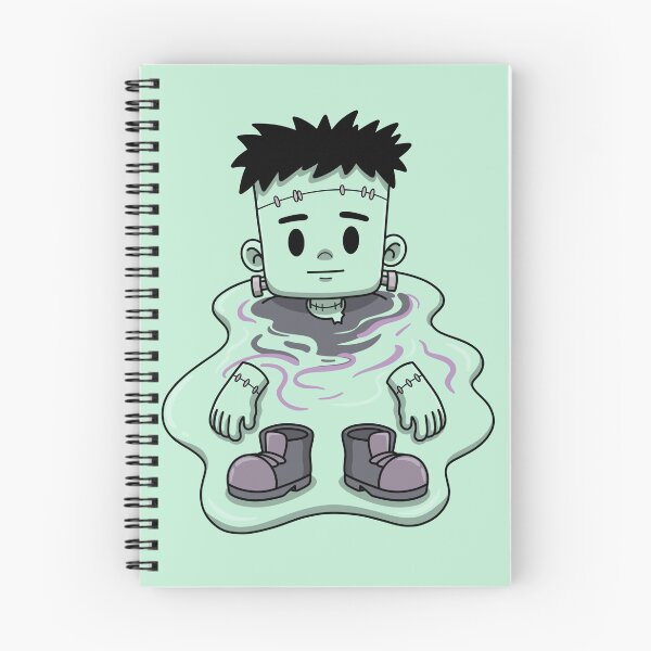 Item preview, Melting Frankenstein Halloween Character designed and sold by Sugar Puff Graphics.