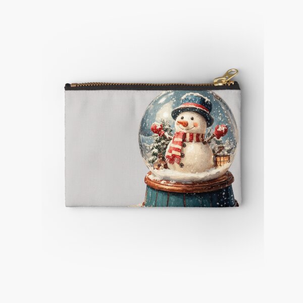 Item preview, Cozy Snowman Inside Christmas Snow Globe designed and sold by colorful-white.
