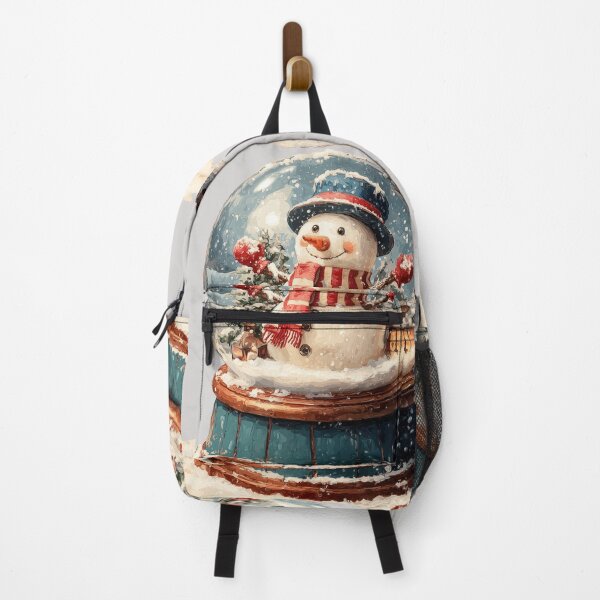 Item preview, Cozy Snowman Inside Christmas Snow Globe designed and sold by colorful-white.