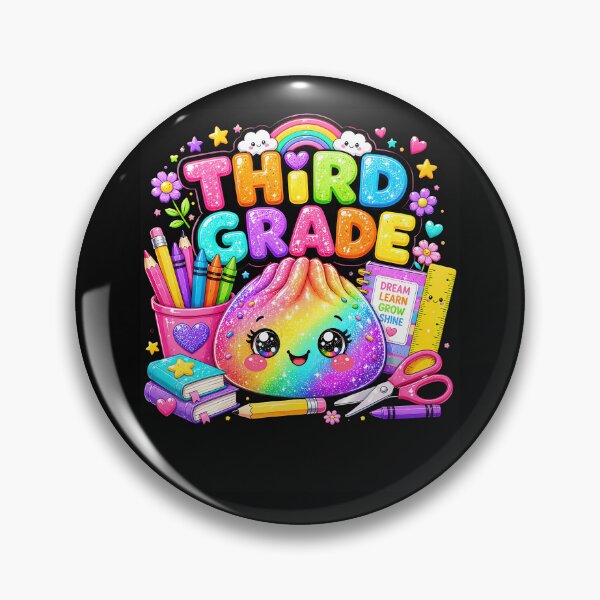 Item preview, Third Grade Dumpling School Bundle Back To School designed and sold by Krwasatoune.