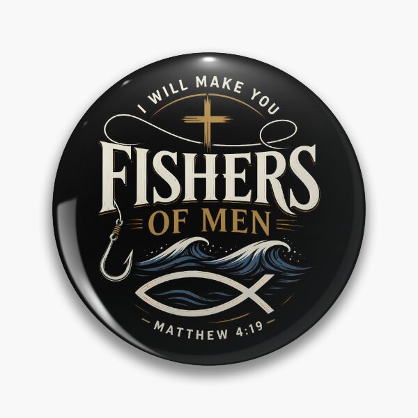 Item preview, I Will Make You Fishers Of Men Matthew 4:19 designed and sold by Krwasatoune.