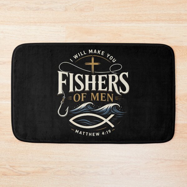 Item preview, I Will Make You Fishers Of Men Matthew 4:19 designed and sold by Krwasatoune.