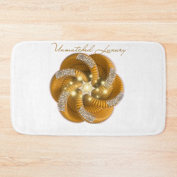 Item preview,  Unmatched Luxury Golden Geometric Flower with Diamond Center designed and sold by MinimalAurashop.